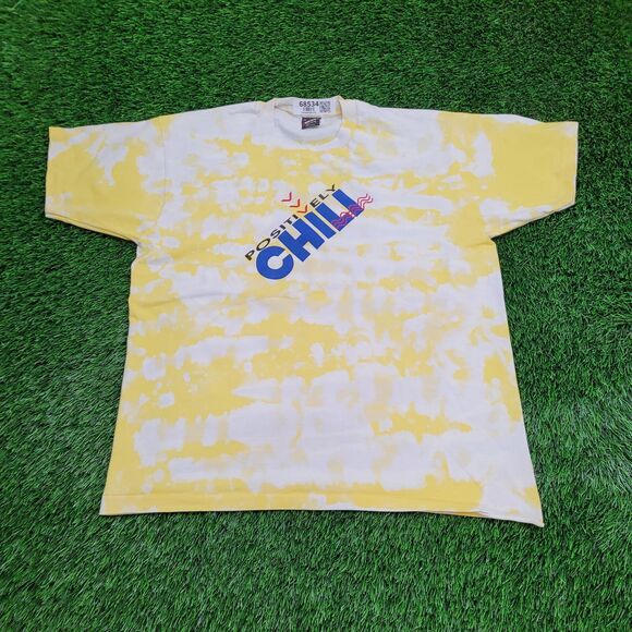 Vintage 80s Fruit-Of-The-Loom Shirt Womens XL 23x27 USA - Picture 1 of 12